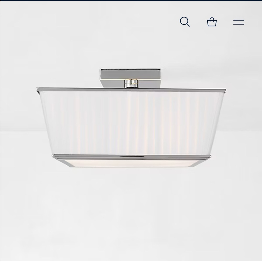 LIKE NEW Esther Flush Mount
